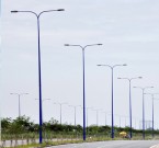 Trụ đèn nhúng kẽm - Công Ty TNHH Thiết Bị Chiếu Sáng Quang Huy